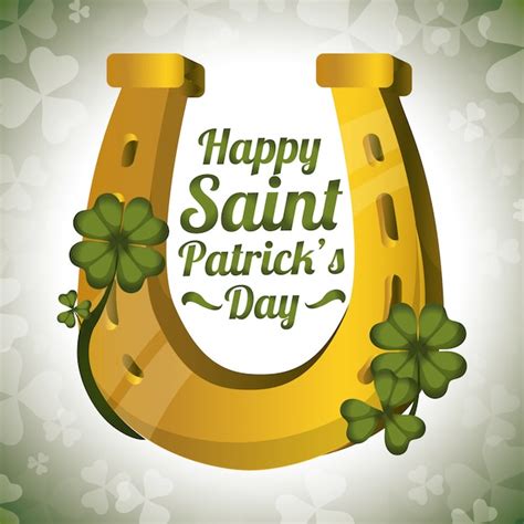 Premium Vector Happy Saint Patricks Day Design