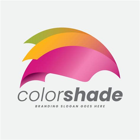 Color Shades and Fancy Umbrella Logo 10841019 Vector Art at Vecteezy