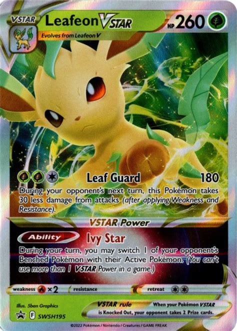 Vstar Leafeon Vstar Swsh Card Chicken