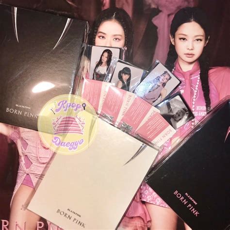 Blackpink Nd Album Born Pink Box Poster Ktown Pink Venom Weverse