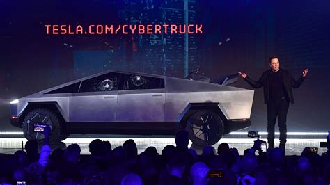 Elon Musk Fails In All Bulletproof Cybertruck Reveal At Live Launch