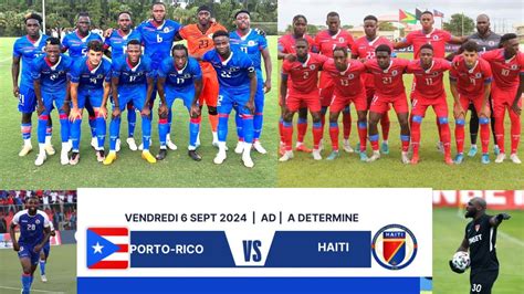 Haiti Vs Porto Rico Gwo Dout Sou Anpil Jw Pou Rasanbleman An