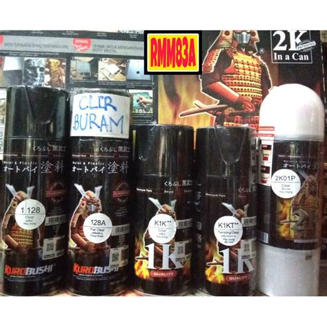 Jual Samurai Paint Clear Flat Doff Buram K K K Kt Twinkling K P