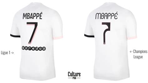 Club Un flocage spécial pour le maillot extérieur du PSG CulturePSG