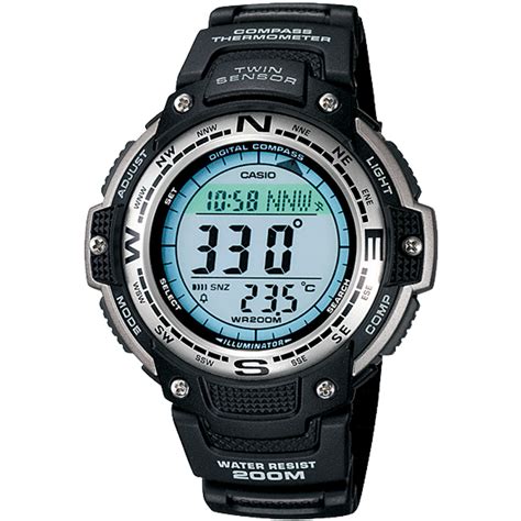 SGW100-1V | Gear Sports Silver Watch | CASIO