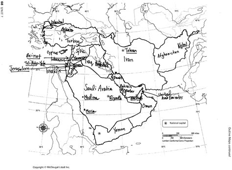 Southwest Asia Political Map Asia Political Map Political Map Of Asia Images