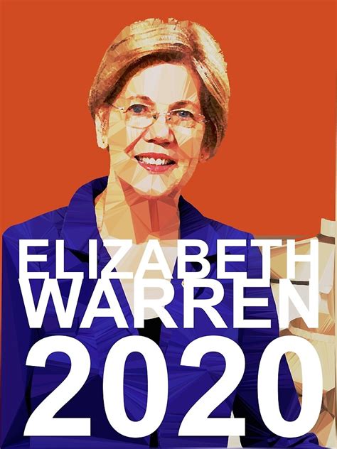 Elizabeth Warren For Us President 2020 By Vicky Brago Mitchell