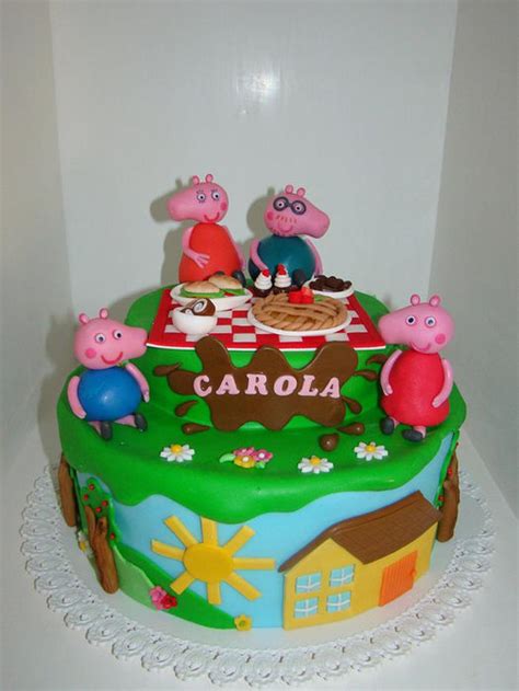 Peppa Pig Cake Decorated Cake By Le Torte Di Mary Cakesdecor