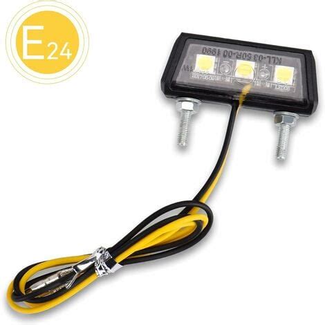 Universal LED Motorlichtplatte Beleuchtung 12 V Mini Micro Kennzeichen