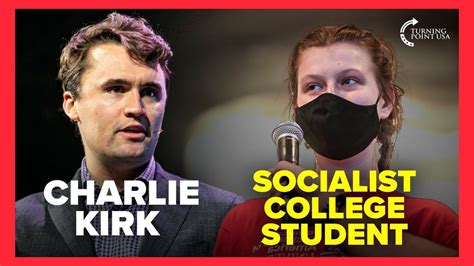 Charlie Kirk Debates Socialist College Student 👀🔥 ＊full Video