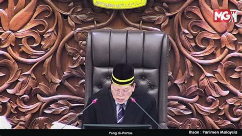 Live Persidangan Dewan Rakyat Mesyuarat Pertama Penggal Ketiga