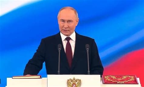 Putin Giura Per Il Quinto Mandato Da Presidente E Dice Che La Russia