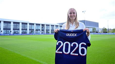 F Minines Paulina Dudek Prolonge Jusqu En Avec Le Psg Culturepsg