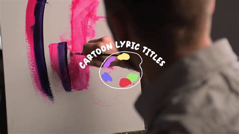 Cartoon Lyric Titles DaVinci Resolve Template SBV 348880403 Storyblocks