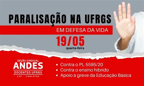 Quarta Feira 19 é Dia Nacional De Luta Com Paralisação E Mobilização Virtual Em Defesa Da