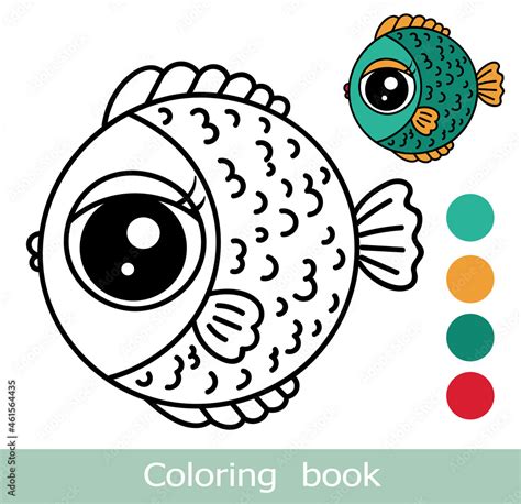 Cute Fish Coloring Pages