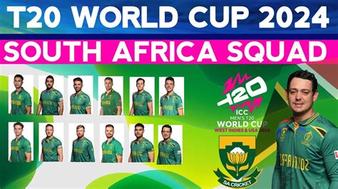 T World Cup South Africa Squad South Africa Squad For Icc T