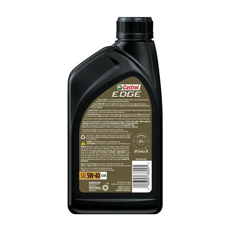 Castrol EDGE Standard Full Synthetic Engine Oil 5W 40 1 Quart