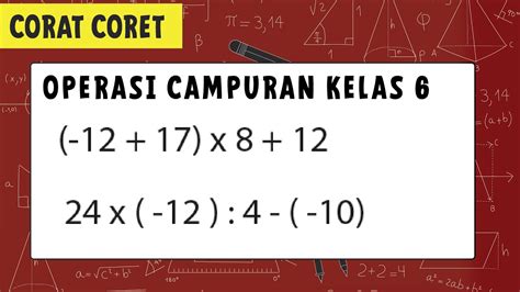 Konsep Penting Latihan Operasi Hitung Bilangan Bulat