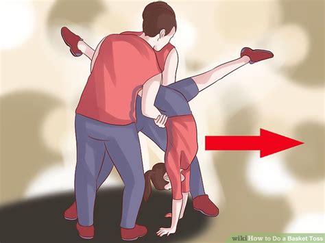 How To Do A Cheerleading Basket Toss With Pictures Wikihow