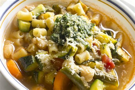 Summer Vegetable Soup With Basil Pesto Cook For Your Life