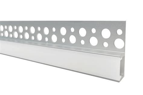 Plaster In Led Strip Profile For Ceiling Edges