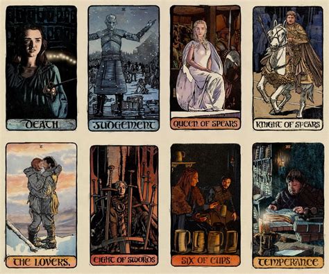 Purple Moon Game Of Thrones Tarot