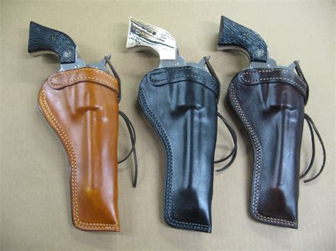 Custom Single Action Revolver Strong Side Holster – Azula Gun Holsters