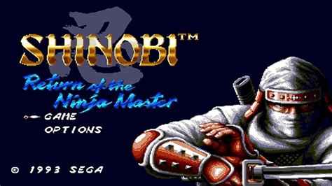 Shinobi Return Of The Ninja Master Gameplay Detonado Mega