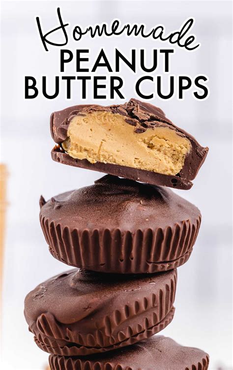 Homemade Peanut Butter Cups Pass The Dessert