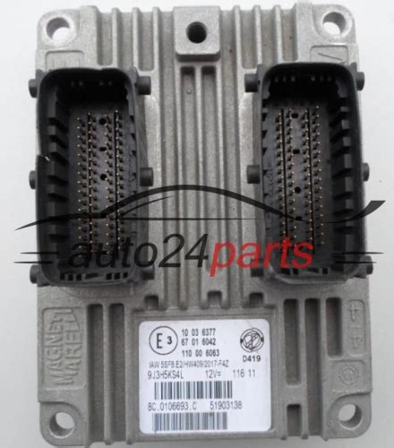 CENTRALINA MOTORE FIAT 500 1 2 Magneti Marelli IAW 5SF8 E2 IAW5SF8E2