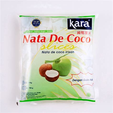 Jual Kara Nata De Coco Slice Kg Sari Kelapa Irisan Shopee Indonesia