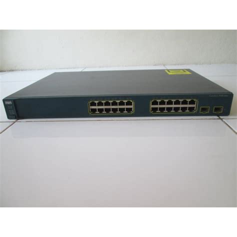 Jual Switch Hub Cisco Catalyst 3560 24 Port Layer 3 Shopee Indonesia