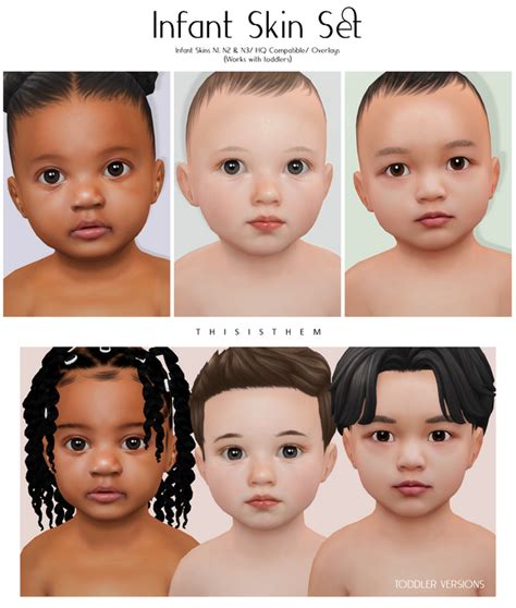 Get More From Thisisthem On Patreon Sims Baby Sims 4 Cc Skin Sims