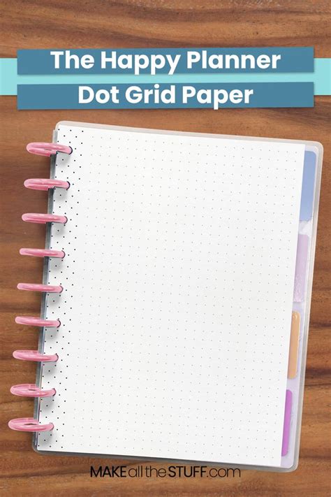 Dot Grid Paper Printable • Free Dot Grid Printable In 2024 Happy Planner Free Printable Happy