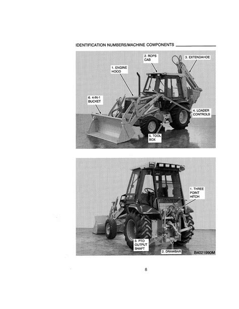 Case K Phase Backhoe Loader Operators Manual