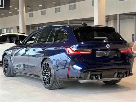 Bmw M3 Touring Has Attractive Spec With Tanzanite Blue Paint Silverstone Interior