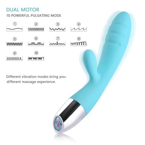 Female Adult Sex Toy Massager Waterproof Multispeed Vibrator G Spot Dildo Rabbit Ebay