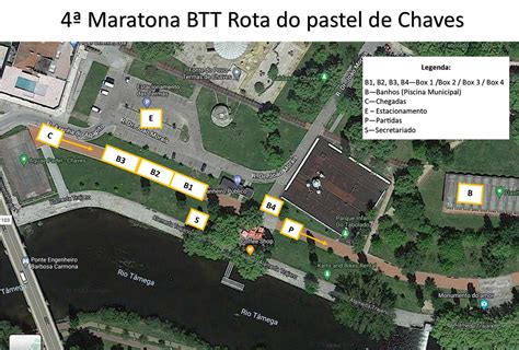 Mapa Logistico IV Maratona BTT Pastel De Chaves