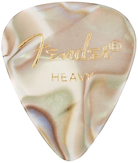 Snapklik Fender Premium Celluloid Guitar Picks 351 Shape