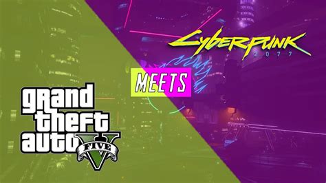 Gta V X Cyberpunk 2077 Cyberpunk Mods Youtube