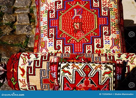 Traditional Oriental Cushion Stock Photo Image Of Ethnic Arabic