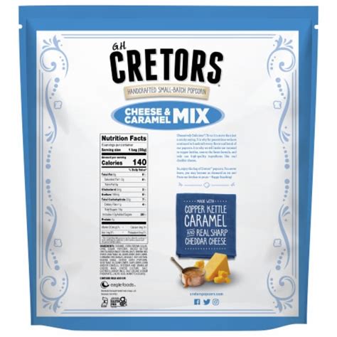 G H Cretors Cheese And Caramel Mix Popcorn Multipack Pk Oz