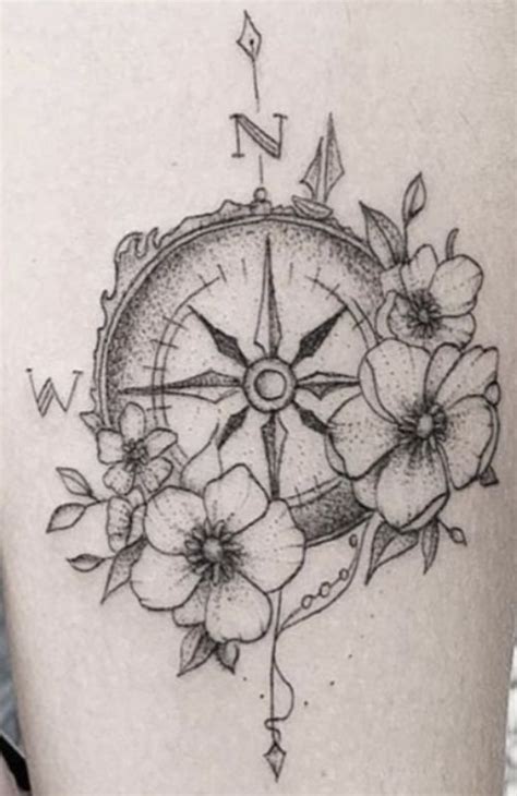 Pin By Poliana Silva On Referencias Tatto Compass Tattoo Tattoos