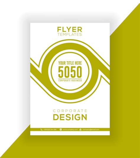 Premium Vector Modern Unique Flyer Or Poster Template