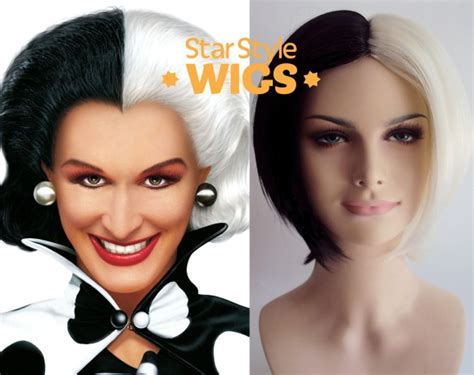 The Cruella Deville Wig - Celebrity Costume WigsCelebrity Costume Wigs