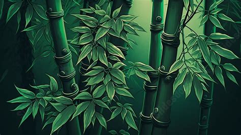 Bamboo Leafy Forest Powerpoint Background For Free Download Slidesdocs