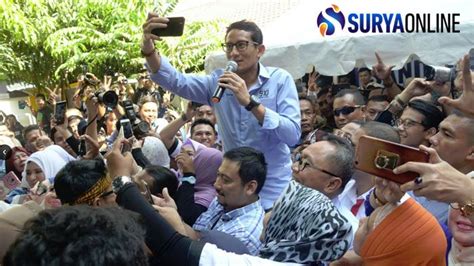 Ini Doa Sandiaga Uno Kepada KH Ma Ruf Amin Surya Co Id