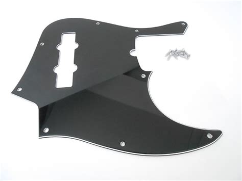 2011 Fender American Deluxe Jazz Bass 3 Ply Black Pickguard Reverb