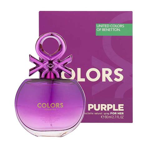 Colors Purple For Her Edt Benetton Mujer Aromas Y Recuerdos